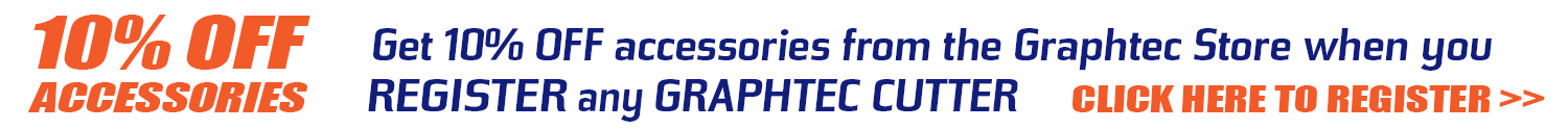 Graphtec get 10% OFF accessories Graphtec get 10% OFF accessories
