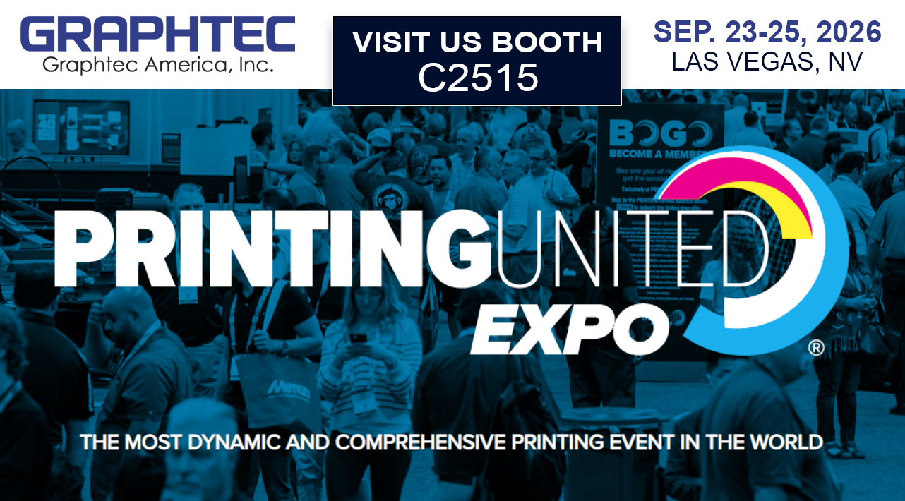 Graphtec Printing United Expo Flyer 2026