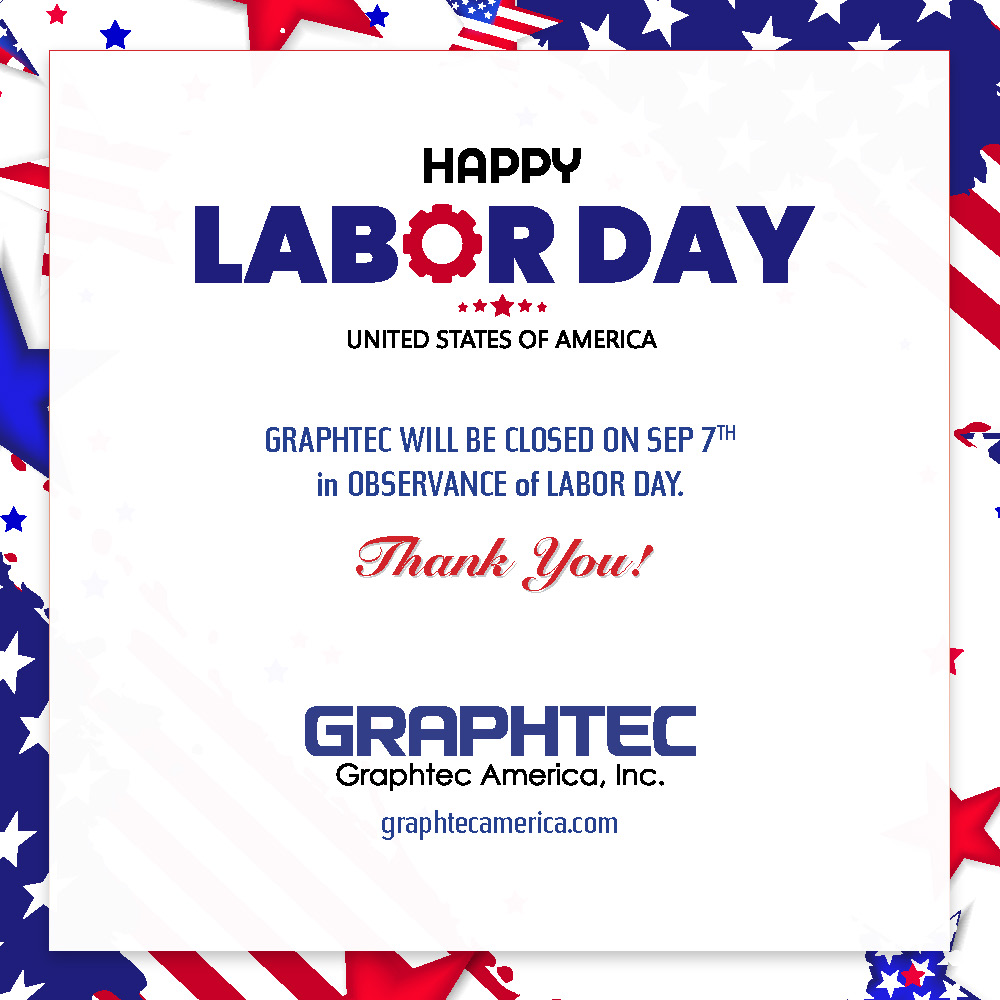 Graphtec Labor Day Flyer
